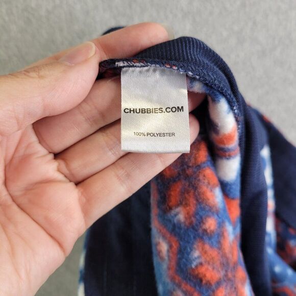 Chubbies Sweat Shorts Mens XL Fleece Bear Christmas PJs Snowflakes Nordic - Picture 7 of 13